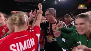 Europeo Femenino Austria-Hungría-Suiza 2024 - Semi-final. Hungría vs. Noruega
